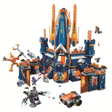 BELA 10706 Nexo Knights Knighton Castle Figure Blocks Educational Construction Bricks Toys For Children Compatible Legoe