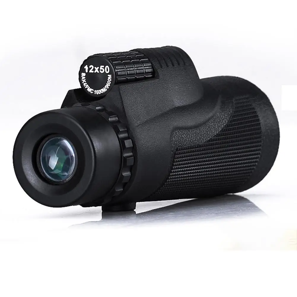 Новый охотничий одиночный объектив 12X50 High Clear Vision открытый водостойкий телескоп (Non-night Vision)