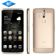 Оригинал ZTE Axon A2015 Мобильный Телефон Snapdragon Android 3 ГБ + 32 ГБ 4 Г FDD-LTE 5.5 «FHD 3000 мАч Двойной задняя Камеры Отпечатков Пальцев