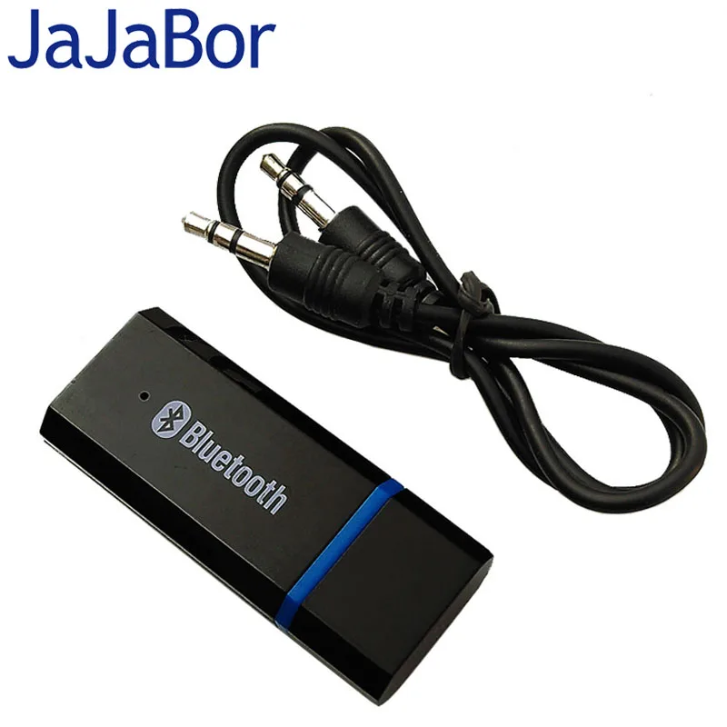 JaJaBor Bluetooth AUX автомобильный комплект 3,5 мм AUX аудио разъем USB беспроводной A2DP музыкальный аудио приемник адаптер для всех смартфонов