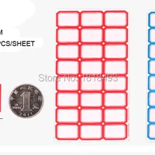 Ценники/клейкие этикетки/пустые бумажные наклейки/Висячие наклейки/Индивидуальные Упаковочные наклейки 1680 шт в партии