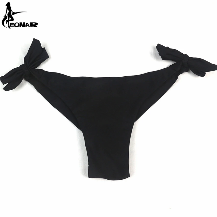 EONAR Swimwear Women 2022 Cheeky Bikini  Bottom Adjustable Side Ties  Brazilian Thong Swimsuit  Classic Cut Bottoms Biquini Swim