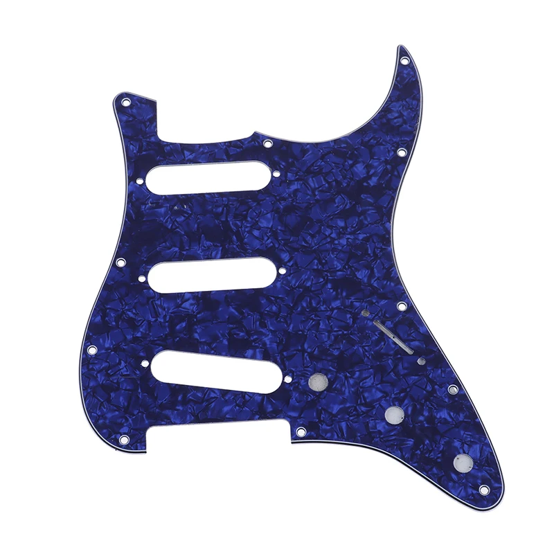 Качественная гитарная Накладка электрогитары Pickguard Script Plate для Strat Stratocaster черные инструменты и шестерня - Цвет: B