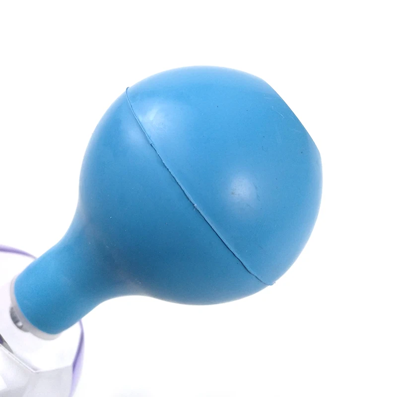 Ceny Niebieska kauczukowa próżnia puszki do masażu przyssawka do komputera kubek antycellulitowy masażer próżniowy terapia przyssawka zestaw rodzinny chiński bańki