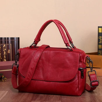 

2019 Fashion Genuine Leather Cover Women Handbags High Quality Messenger Cowhide Bag Shoulder Bag Women Satchels Crossbody Bag