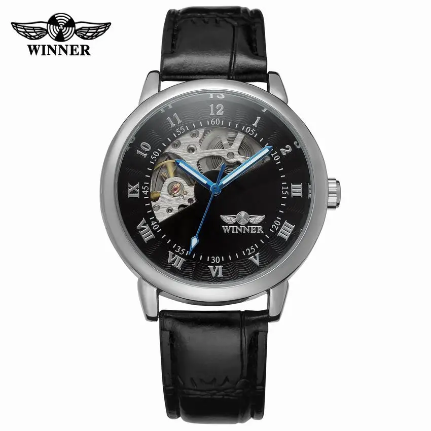 

2018 WINER Mechanical Watch Men Brand Luxury Men's Automatic Watches Wrist Watch Male Shock Resistant Reloj Hombre Clock