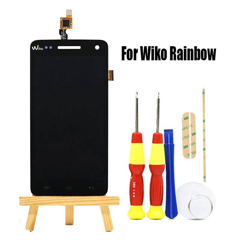 

Original 5.0 inch Touch Screen + 1280X720 LCD Display Assembly Replacement For Wiko Rainbow S5500 model Phone