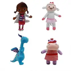 Плюшевые игрушки доктор Doc McStuffins Дотти Бегемот овец животных Мягкие плюшевые куклы Для детей подарок для малышей Лидер продаж