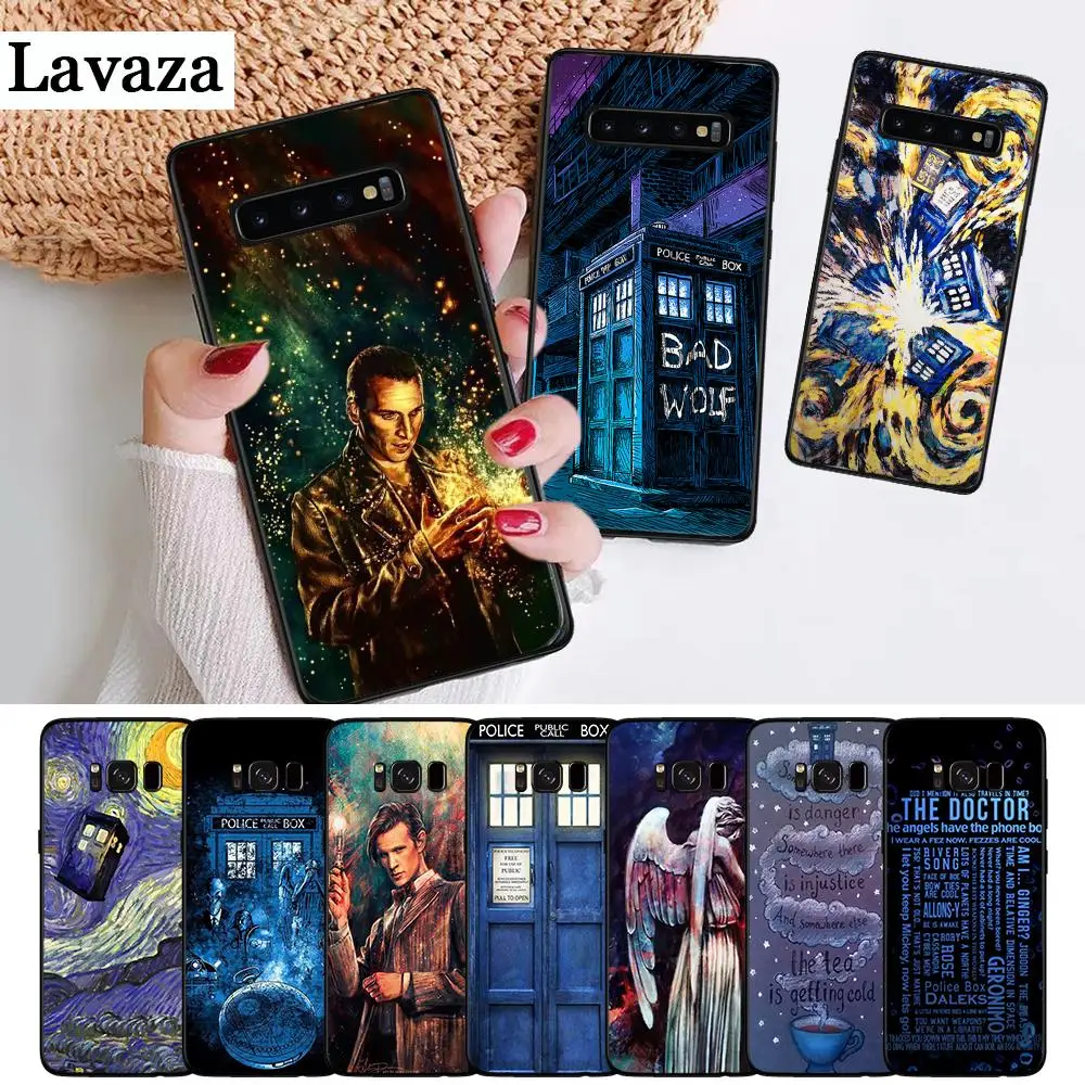 

Lavaza Tardis Box Doctor Who On Sale Silicone Case for Samsung S6 Edge S7 S8 Plus S9 S10 S10e Note 8 9 M10 M20 M30