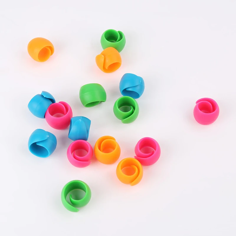 

1Pcs Silicone Prevent Line Head Fall Off Sewing Machine Bobbin Core Ring 4 Colors Thread Spool Fixed Clip DIY Sewing Tools
