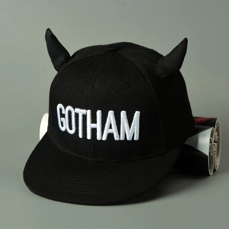 Berthatina Gotham письмо шаблон малыш Бейсбол Кепки маленьких Snapback Hat Мода Регулируемый Хип-хоп Кепки для детей унисекс