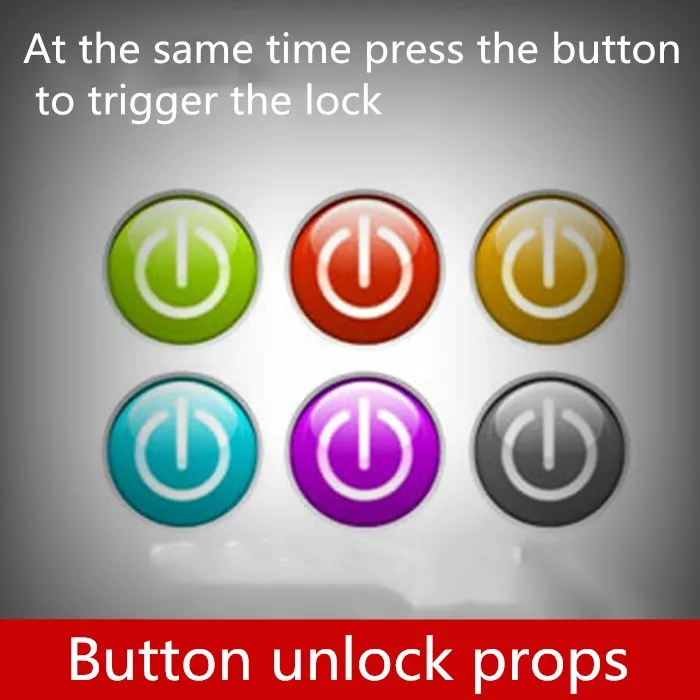 

9527 real life games escape room props Press button at the same time Unlock organ props Finished product props
