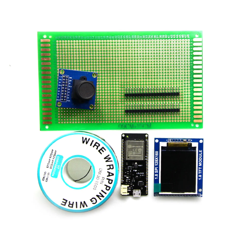 TTGO ESP32 камера OV7670 1.8 TFT дисплей модуль комплект|kit kits|kit modulkit camera |