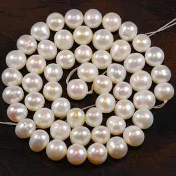 

wan 00495 5Strand 10 STRANDS 7-8MM NATURAL PEARLS BEADS(