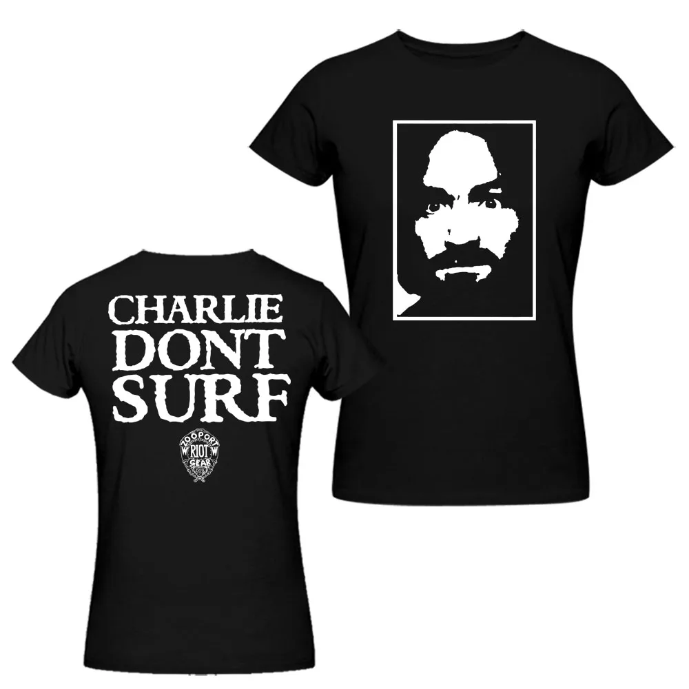 Charles Manson Charlie Don T Surf As Worn Axl Rose 90s Vintage T Shirt Men And Women Tee Big Size S Xxxl T Shirts Aliexpress