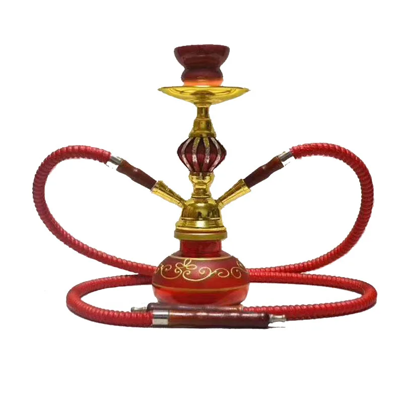 Hookah Shisha Chicha Pipe Accessories Dual Smoking Smoke Pipe SishaNargila