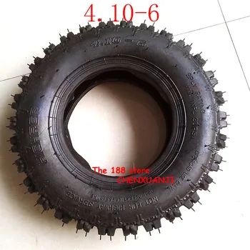 

Size 4.10-6 tire and inner tubeFit All Models ATV Go kart MIni Quad 47cc 49cc snowplow tires Snowmobile tires