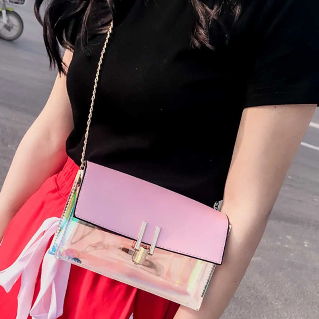 

Women's Shoulder Bags Fashion Solid Color Diagonal Wild Models Messenger Sling Bag pochette femme soir e 2019 sac main femme