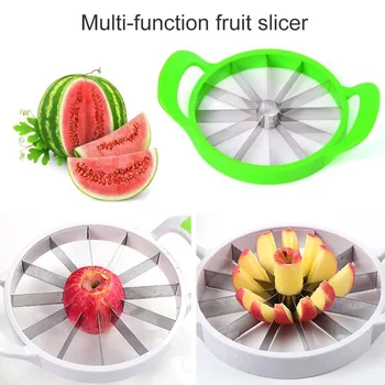 

Hot New Muti-function Fruit Watermelon Slicer Stainless Steel Melon Cutter Fruit Kitchen Tool HY99 DC28