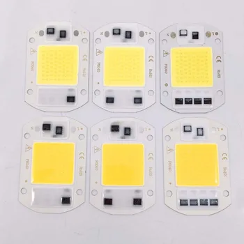 

LED Lamp COB 50W 220V 5W 10W 20W 30W 230V Input Smart IC Driver Fit For DIY LED Floodlight Spotlight Cold White Warm White