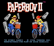 Игровая карта Paperboy II 16 bit MD для игровой консоли Sega megadrive Genesis