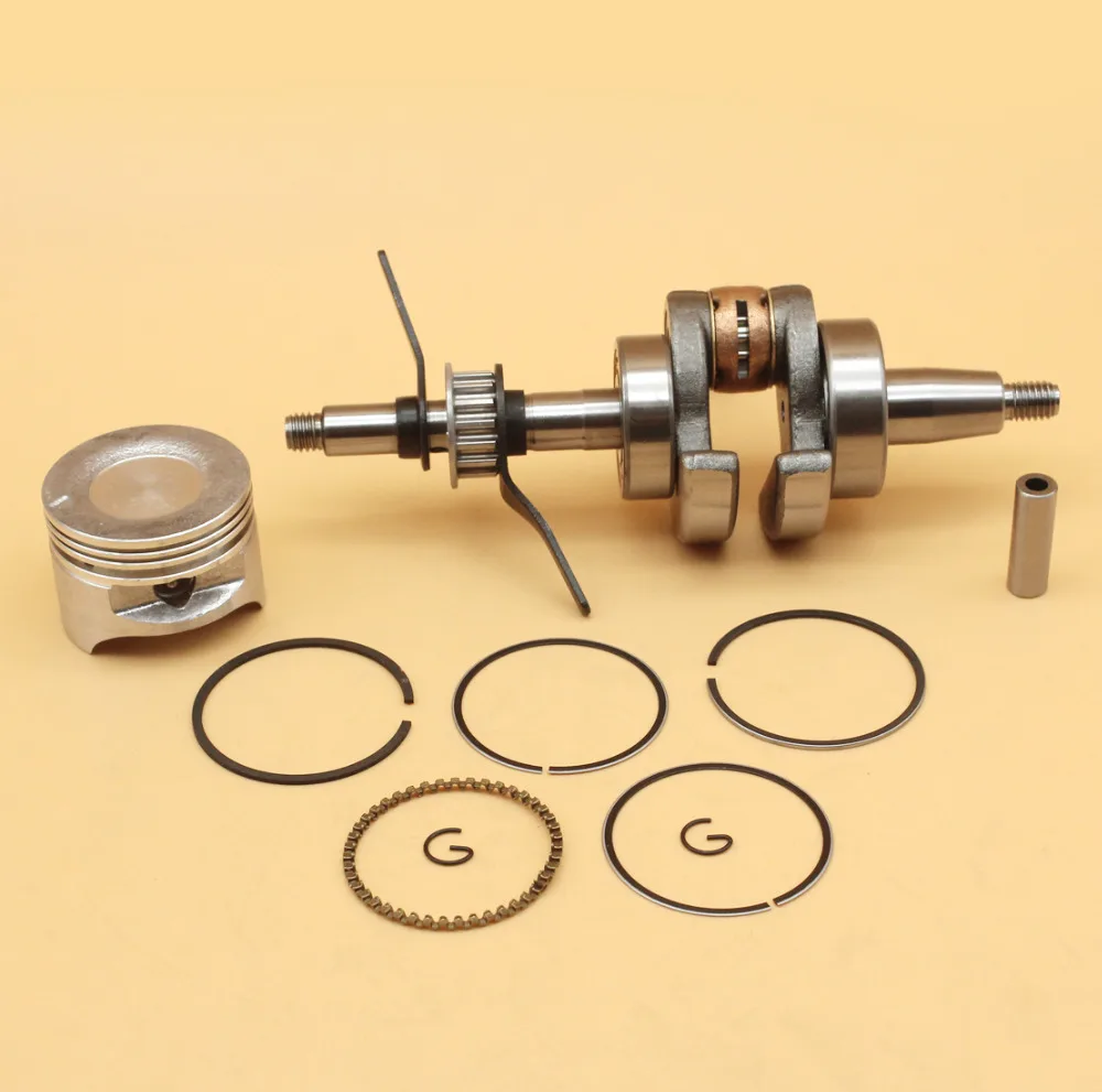 39mm Cylinder Piston+Spark Plug Kit For Honda GX35 GX35NT Lawn Mower Part