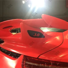 Подходит для Порше 991 GT3 911 Carrera углеродного волокна задний спойлер заднего крыла