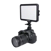 

YELANGU Portable 204pcs LED Light Double Color,Step-Less Dimming for Canon, Nikon, Pentax, Panasonic,SONY, Samsung and Olympus