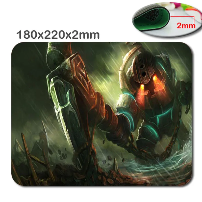 Игровой коврик для мыши League of legends нескользящий выбор на HD 3D печать модный дизайн