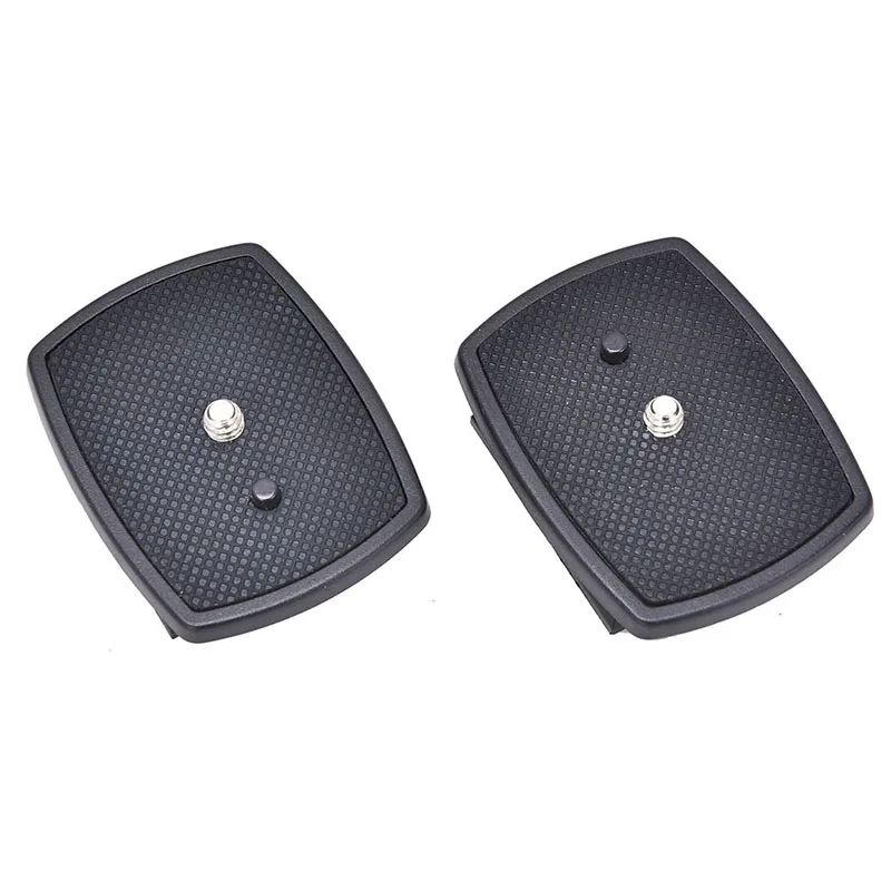 2pcs/lot Universal Tripod Plate Quick Release Plate Screw Adapter Mount Head DSLR Camera quick release connector mount