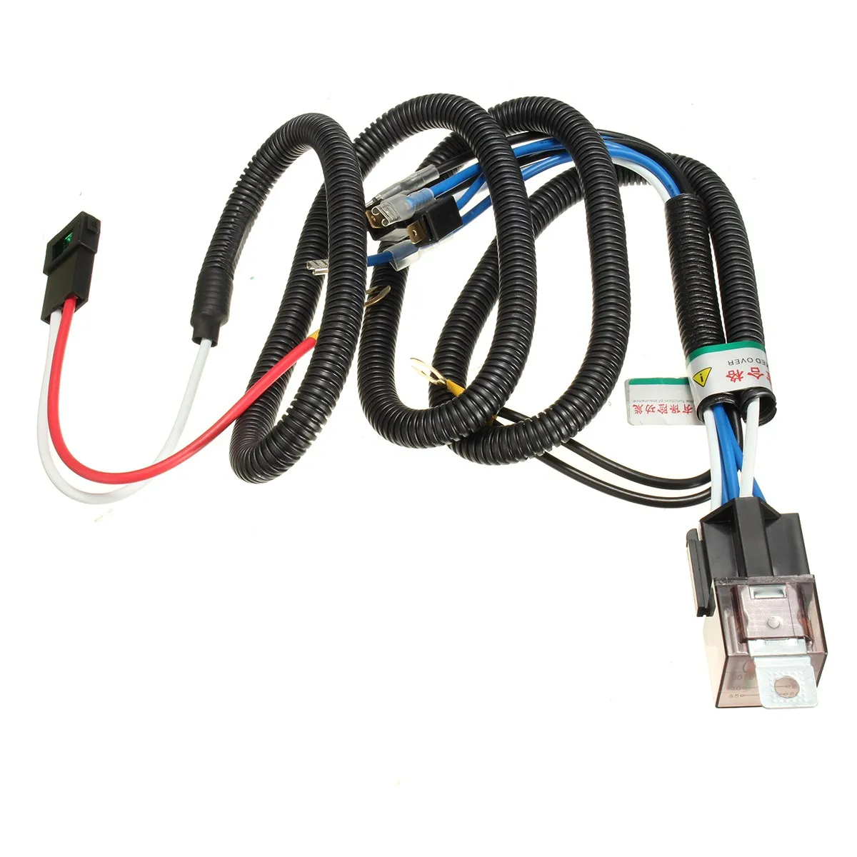 KROAK 1Pcs Universal 12V Truck Car Horn Relay Wiring Harness Cables