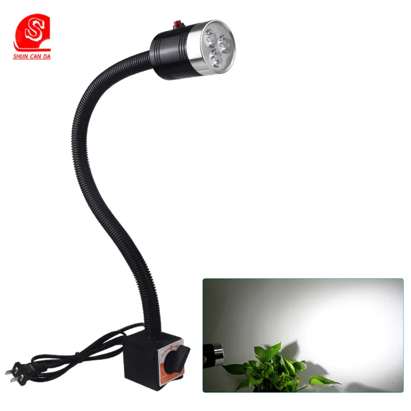 

led Desk lamp 3W 24V 36V 220V Flexible Office Table lamp with Clip Bedside Reading book Night Light for bedroom living room