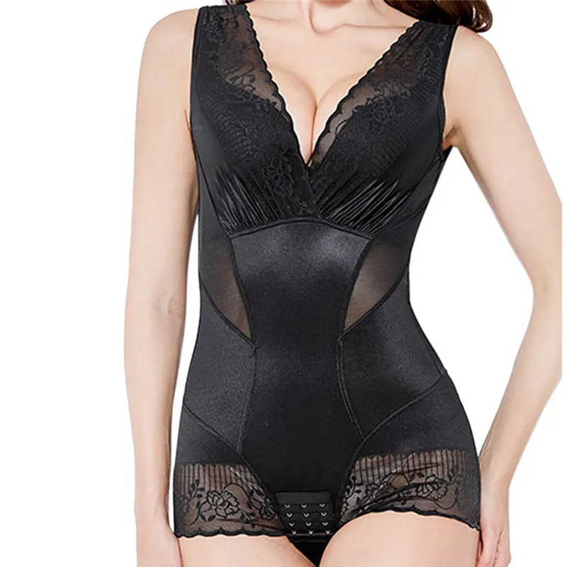 

Women Sexy Laces Corrective Underwearc Shapewear Women Large Size Seamless Slimming Corset Body Shapers Women Bodysuits 40Jul9