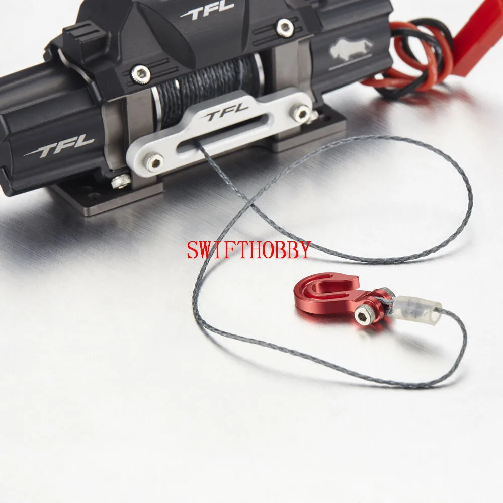 

CNC 1/10 Electric Winch With Twin Motor Alloy Metal For RC Rock Crawler