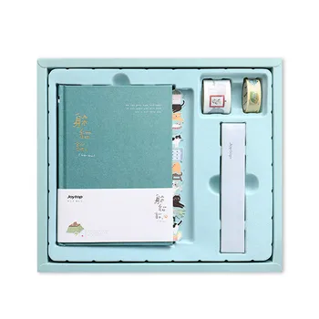 

Creative Notebook Journal School Stationery Set Gift for Girl Daily Weekly Yearly Planner Organizer Kawaii Student Diary Journal