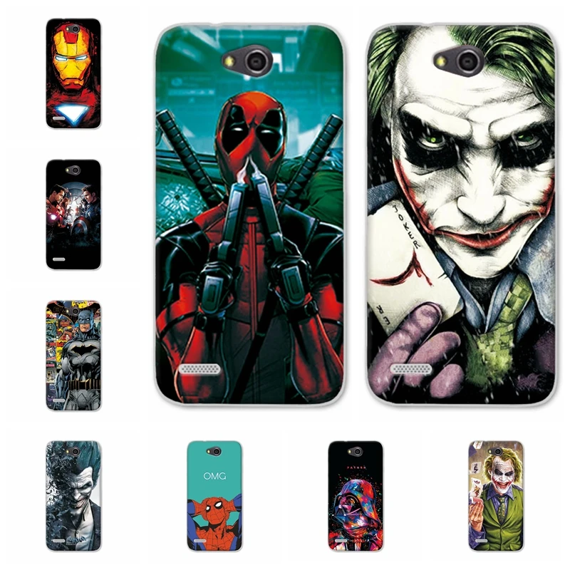 

Charming Marvel Hero Captain America Phone Case For LG XPower 2 Iron Man Star Wars Soft TPU For LG X Power 2 Capa Coque 5.5"
