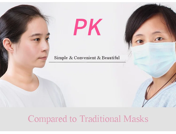 Невидимая анти-промышленная пыльца Автомобильная выхлопная анти-Дымчатая Мужская и женская носовой фильтр назальная маска для носа