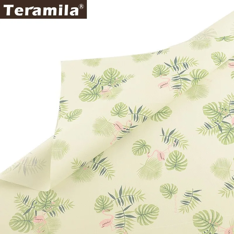 

Teramila 100% Cotton Fabric Telas Por Metro Algodon Animal Fabric DIY Tissus Dress Patchwork Quilts Beedsheet Cushion Pillow