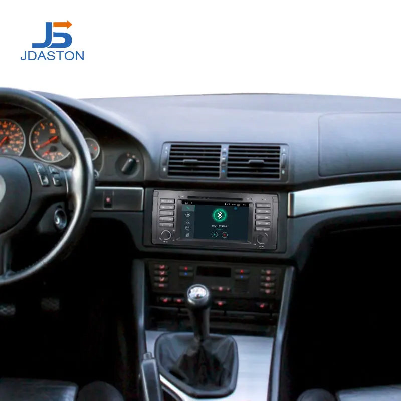 Excellent JDASTON Android 9.0 Car Multimedia Player For BMW E39 5 Series M5 1 Din Car Radio GPS Navigation DVD CD IPS Stereo Mirror Link 5