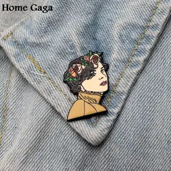 Homegaga известный певица Феминист цинк металлический Узелок шпильки значки para рубашка сумка одежда рюкзак броши для обуви значки медали D1417