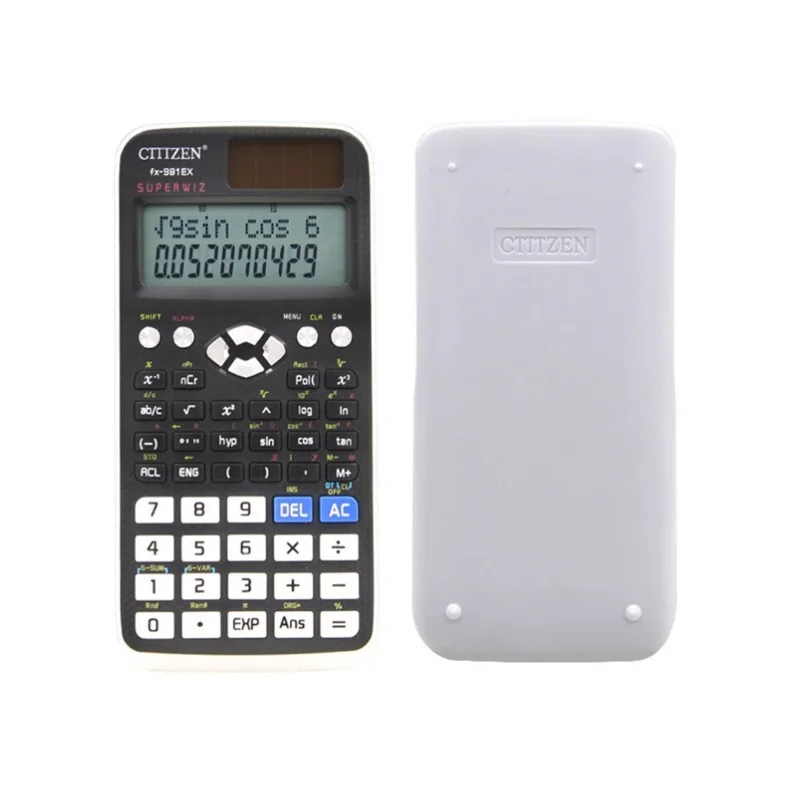 10 Цифровой научный калькулятор 240 функций, математика, 2 линии, дисплей 991EX для студентов и студентов