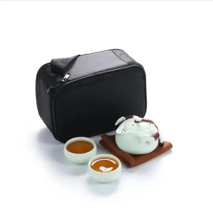 TANGPIN керамический чайник Gaiwan, чайная чашка для пуэр, китайский чайник, портативный чайный набор, посуда для напитков - Цвет: Style N
