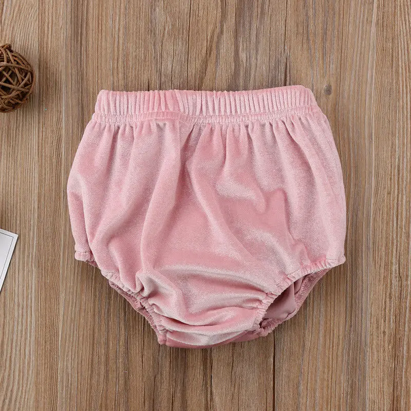 Toddler Infant Baby Boys Girls Kids Velvet Shorts Summer Bottoms