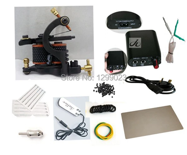 

Permanent Makeup Hawk Machine with 1PC Power Supply+20PC Hawk Makeup Needles Etc for Eyebrow tattoo permanent makeup machine kit