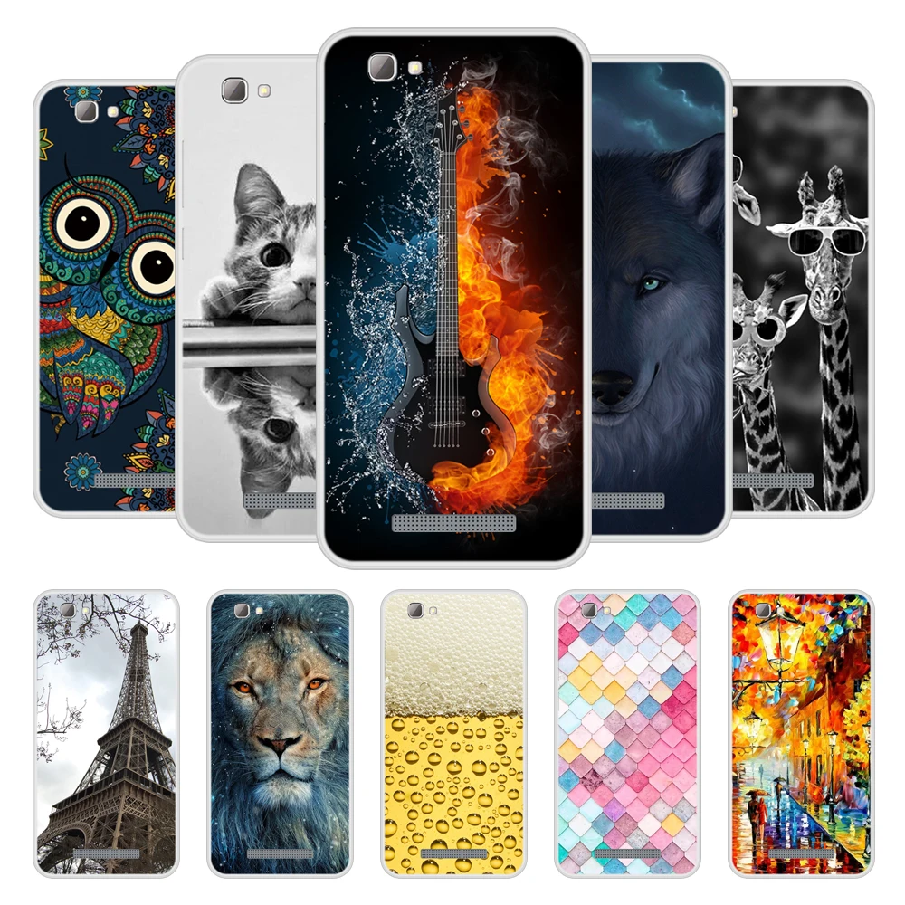 

Case for ZTE Blade A610 Soft Silicone TPU Chic Pattern Painted Phone Cover for ZTE A610 Case Cover