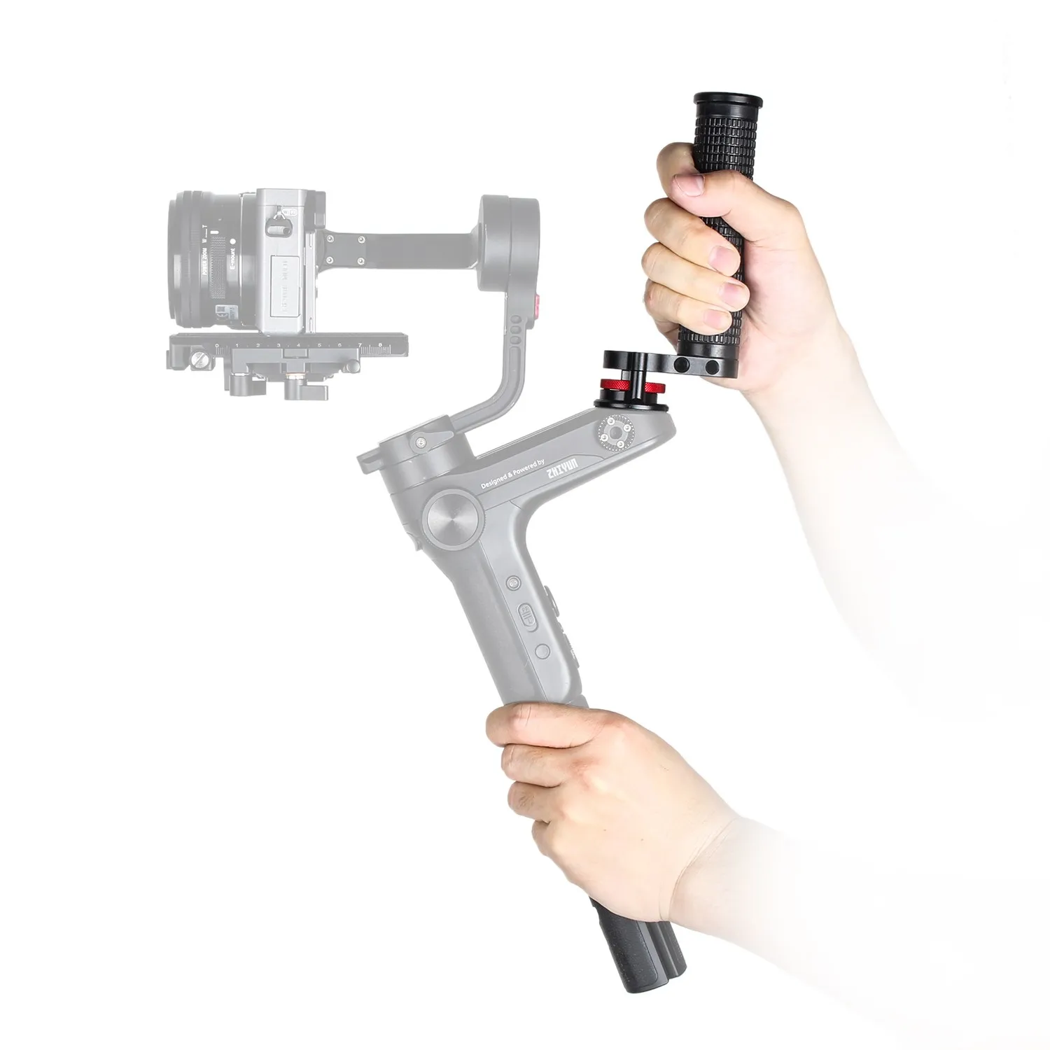 EACHSHOT WB-Grip для Zhiyun Weebill Lab аксессуары позволяет установить больше аксессуаров на карданный шарнир, например, микрофон монитора