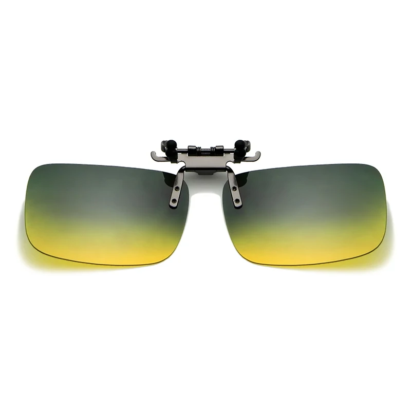 Супер светильник, поляризационные солнцезащитные очки, на зажиме, для дневного и ночного видения, для вождения, солнцезащитные очки, унисекс, аксессуары для очков, на зажиме, линзы
