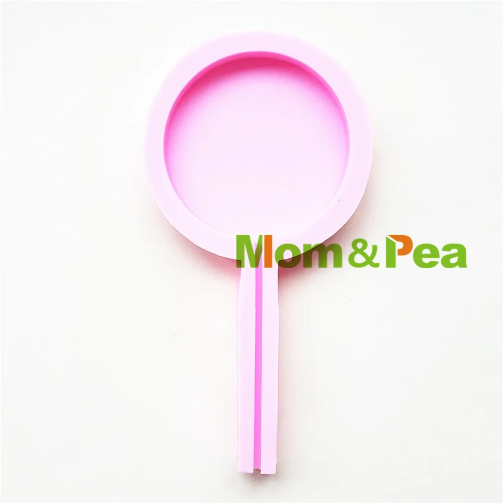 

Mom&Pea 1109 6.5cm Lollipop Silicone mold Cake Decoration Fondant Cake 3D Mold Food Grade