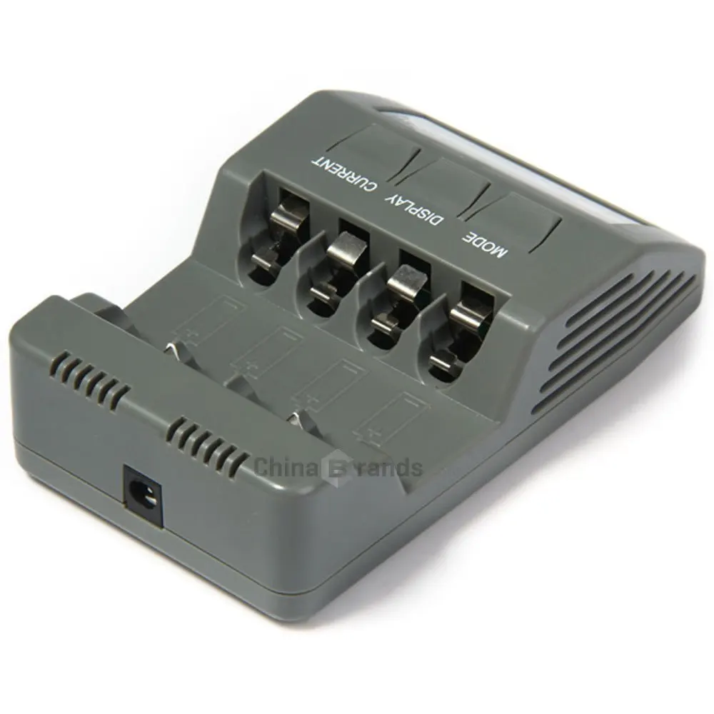 Opus BT C700 4 слота NiCd NiMh lcd цифровой Интеллектуальный AA AAA зарядное устройство 14500