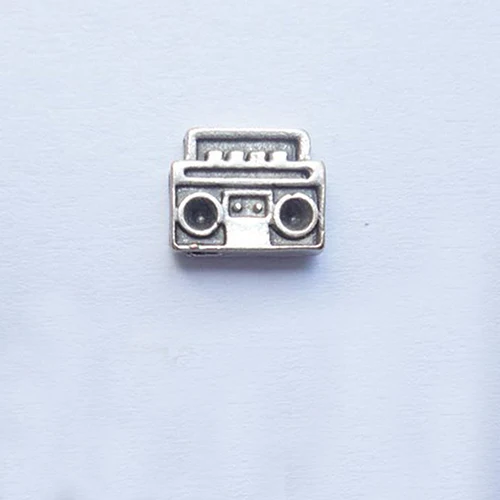 

20pcs/lot new design radio floating living memory charms
